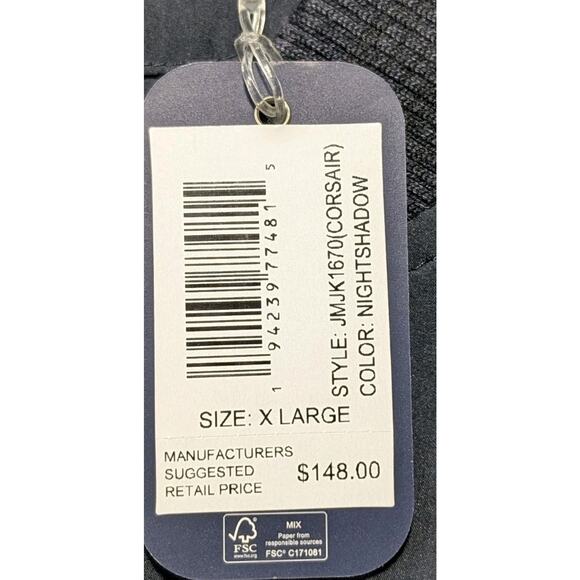 Johnnie-O Corsair Bomber Jacket XL Nightshadow Navy Blue NWT $148 MSRP - Picture 10 of 16